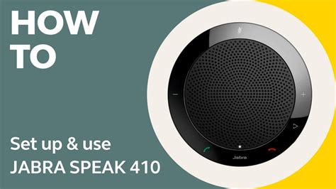 Jabra Speak 410 How To Set Up Use Jabra Support YouTube