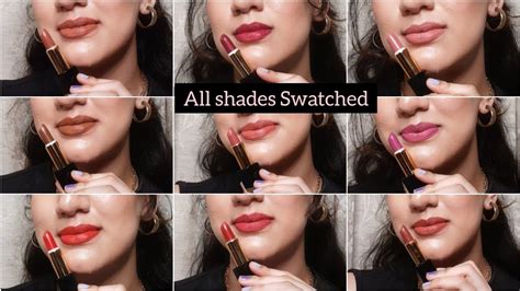 My Glamm Manish Malhotra Soft Matte Lipstick Review And Swatches All