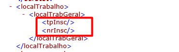 RH RM FOP ESocial Erro Ao Gerar XML O Campo TpInsc Do