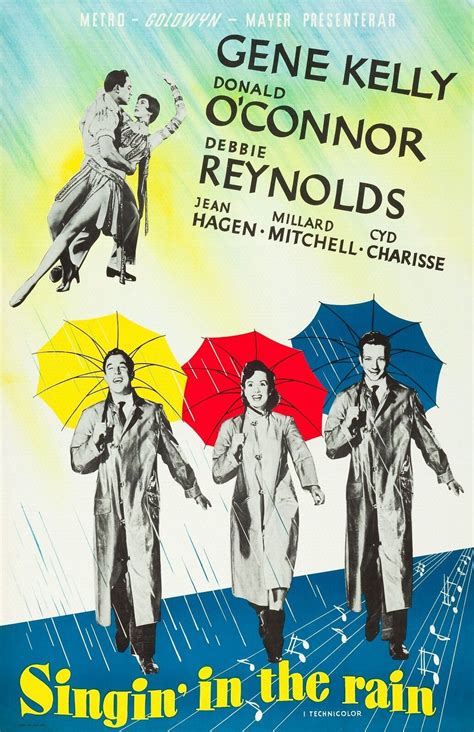 Gene Kelly Singing In The Rain Poster