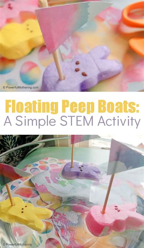 Sink Or Float Peep Sail Boats