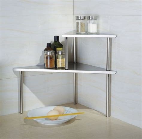 Countertop Corner Shelf Unit