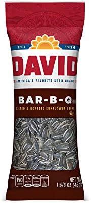 Amazon David Roasted And Salted Bar B Q Sunflower Seeds Oz