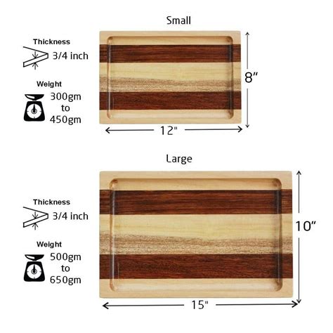 Personalized Serving Tray For Wedding Gift | Striped Wooden Tray ...