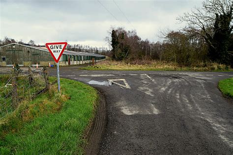 Road Junction Mullanatoomog Kenneth Allen Geograph Britain And