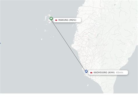 Direct Non Stop Flights From Magong To Kaohsiung Schedules