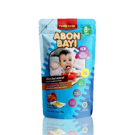 Jual Tomez Food Abon Ikan Nila Makanan Mpasi Bayi Bulan Anti Gtm