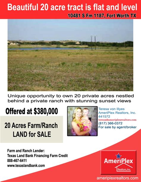 20 Acres Farm/Ranch LAND for SALE..!! Beautiful Addition to build horse ...