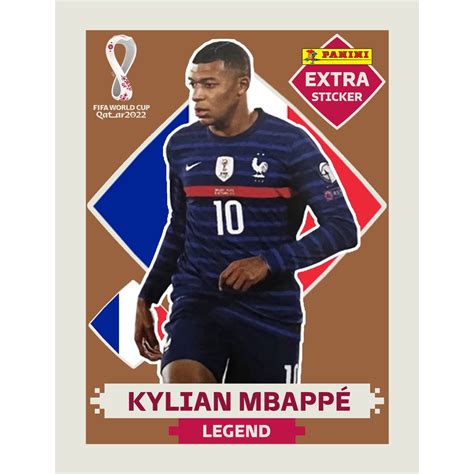 Figurinha Mbappe Bronze Legend Copa Do Mundo Shopee Brasil