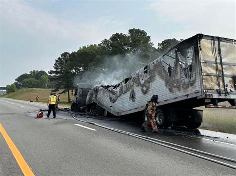 Tractor Trailer Fire Closes I 95 Joco Report