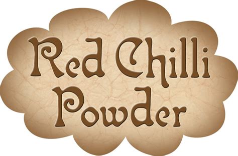 Pantry Label Red Chilli Powder Rooftop Post Printables