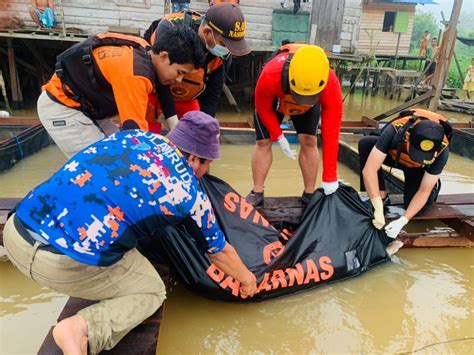 Pebriansyah Korban Tenggelam Ditemukan Mengapung Di Perairan Desa Teluk