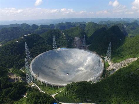 Pronto Il Radiotelescopio Più Grande Del Mondo In Cina Spazio