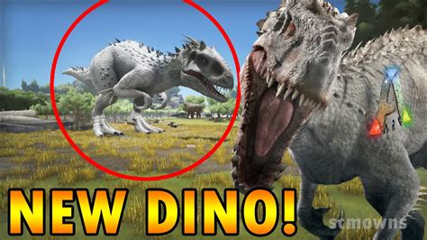 Ark Survival Evolved Indominus Rex Mod New Dino Review Youtube