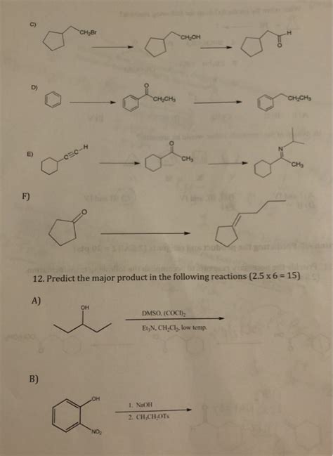 Solved c CH Br CH OH D CHỊCH CH CH E CEC CH CHE F 12 Chegg