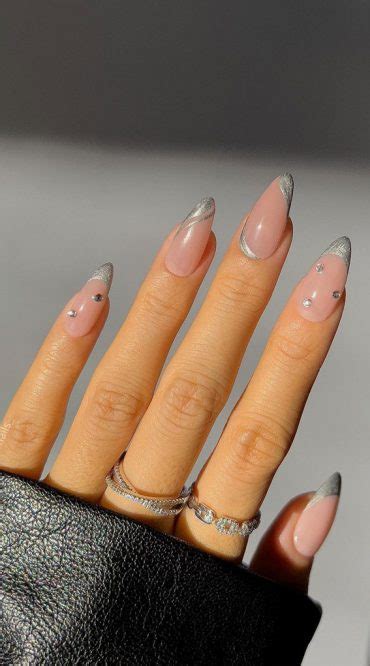 50 Eye Catching Nail Art Designs Chrome Metal Tips