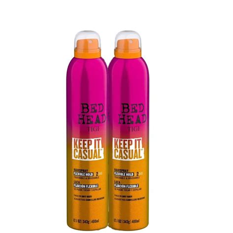 Kit TIGI Bed Head Keep It Casual Hairspray Spray De Fixacao Flexivel