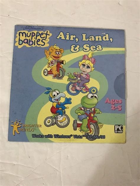 Jim Henderson S Muppet Babies Air Land Sea Educational Software Game