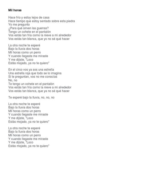 Letra De Canciones Mexicanas Pdf