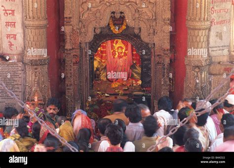 Varanasi durga temple hi-res stock photography and images - Alamy