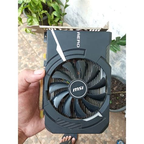 Jual Vga Amd Radeon Rx 550 2gb 128bit Ddr5 Msi Aero Itx Shopee Indonesia