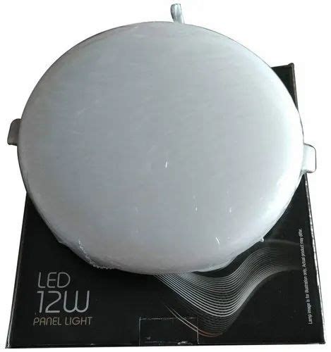 Round Cool White W Led Panel Light For Indoor V At Rs