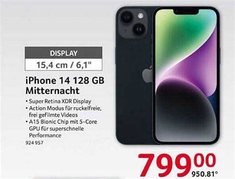 Iphone Gb Mitternacht Angebot Bei Selgros