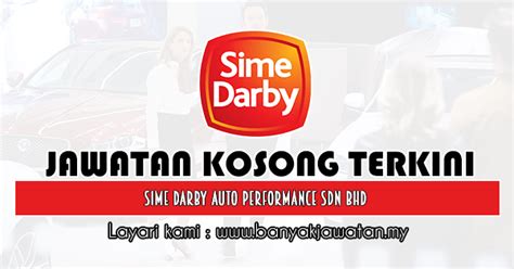 Jawatan Kosong Di Sime Darby Auto Performance Sdn Bhd 11 April 2020