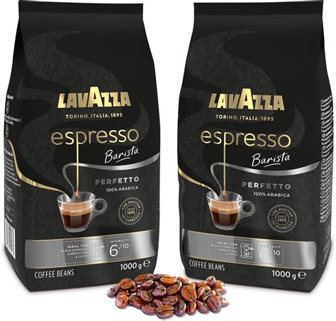 LAVAZZA Café Espresso Barista Perfetto Café Grain 100 Arabica