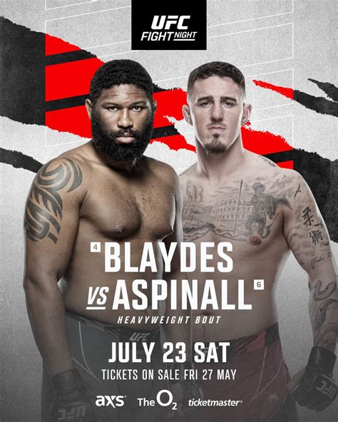 Ufc London Fight Breakdown Curtis Blaydes Vs Tom Aspinall