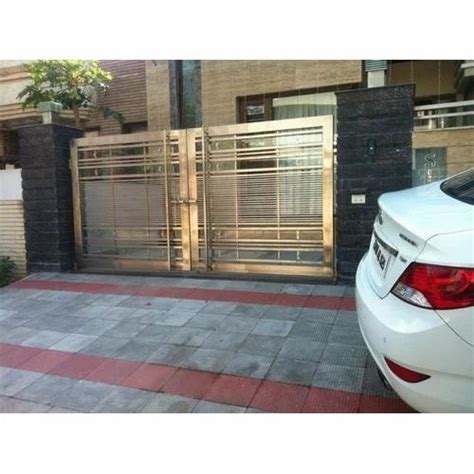 Stainless Steel Mild Steel Gate At Rs 650 Square Feet In Indore Id