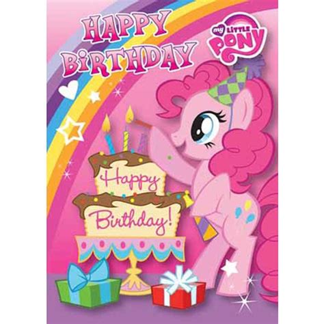 My Little Pony Happy Birthday Card (MP020) - Character Brands