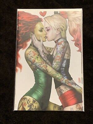 Harley Quinn Nm Nathan Szerdy Poison Ivy Virgin Tattoo Variant