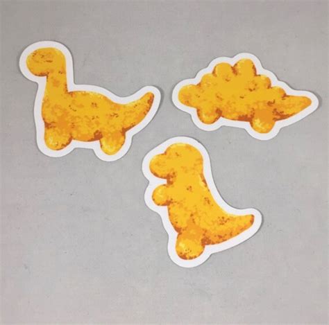 Dino Nuggets Sticker Set Skipbarts Ko Fi Shop Ko Fi ️ Where