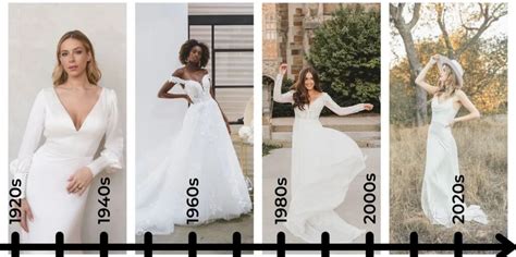 Bridal Style Wedding Dresses Through The Decades