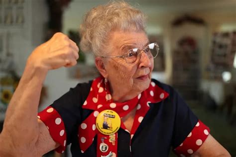 An Original Rosie The Riveter From Bucks Vies For Congressional Medal