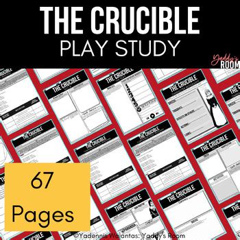 The Crucible Complete Play Bundle CCSS Aligned by Yaddy's Room | TPT