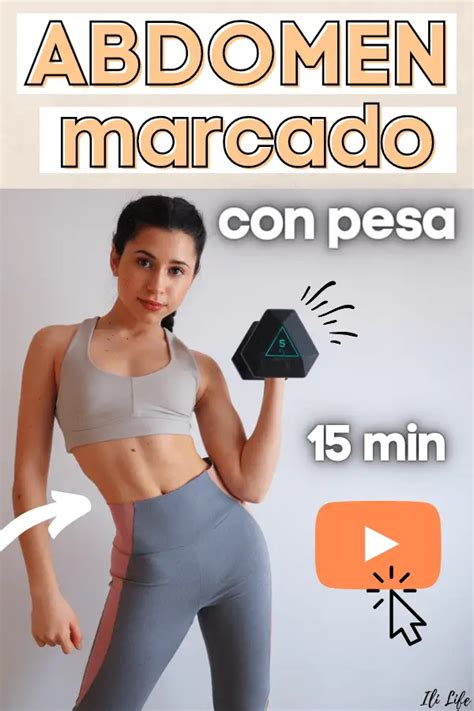 15 Min Abdominales De Acero Con Peso Rutina Para Abdomen Definido Y