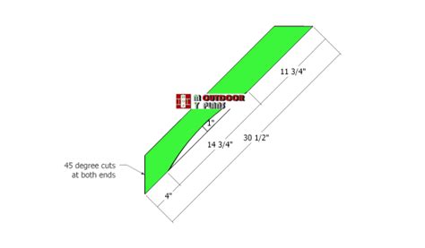 Wooden Arbor Swing Plans | MyOutdoorPlans