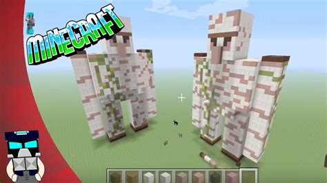 Tutorial Minecraft Golem De Hierro 3D Como Hacer Un Golem De Hierro