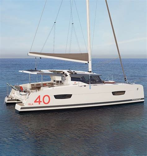 Luxury Catamaran Sailboat Isla 40 Fountaine Pajot