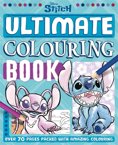 Disney Stitch The Ultimate Colouring Book Walt Disney 9781837950324 Books Amazon Ca