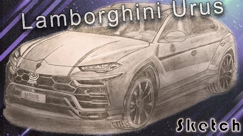 How To Draw Lamborghini Urus How To Draw A Car Draw A Car Step By