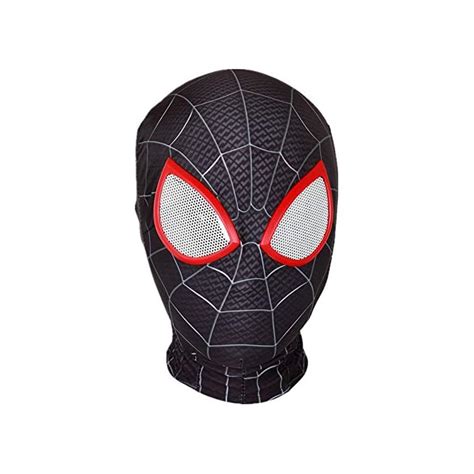 Buy Vawaa Spider Man Into The Spider Verse Miles Morales Mask Lenses