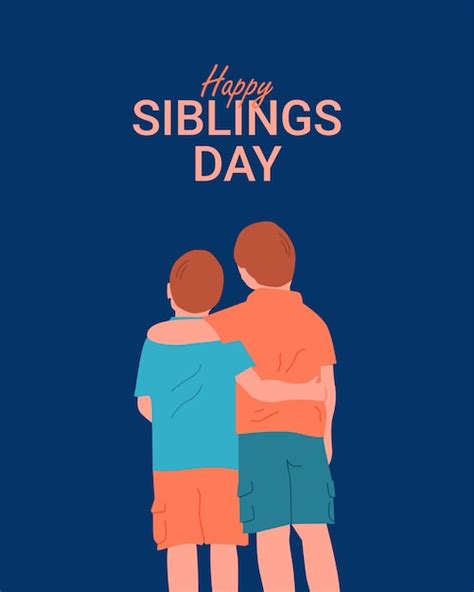 National siblings day Vectors & Illustrations for Free Download | Freepik