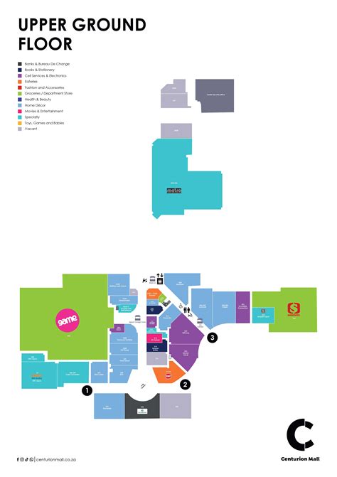 Mall Map Centurion Mall