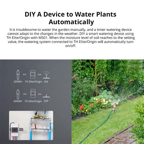 Sonoff Ms Smart Soil Moisture Sensor With Rj Adapter Soil Hygrometer