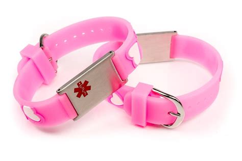 Medical Allergy Alert ID Bracelets for Kids - Etsy