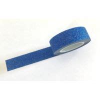 Masking Tape pailleté Bleu Foncé Gommette