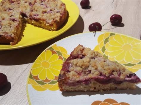 G Teau Streusel Aux Cerises Recette G Teau Streusel Aux Cerises